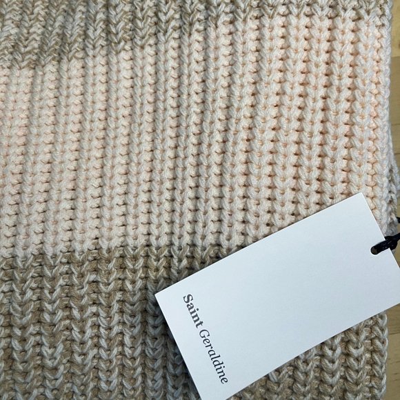 Saint Geraldine Mock Neck Sweater New With Tags - Picture 4 of 4